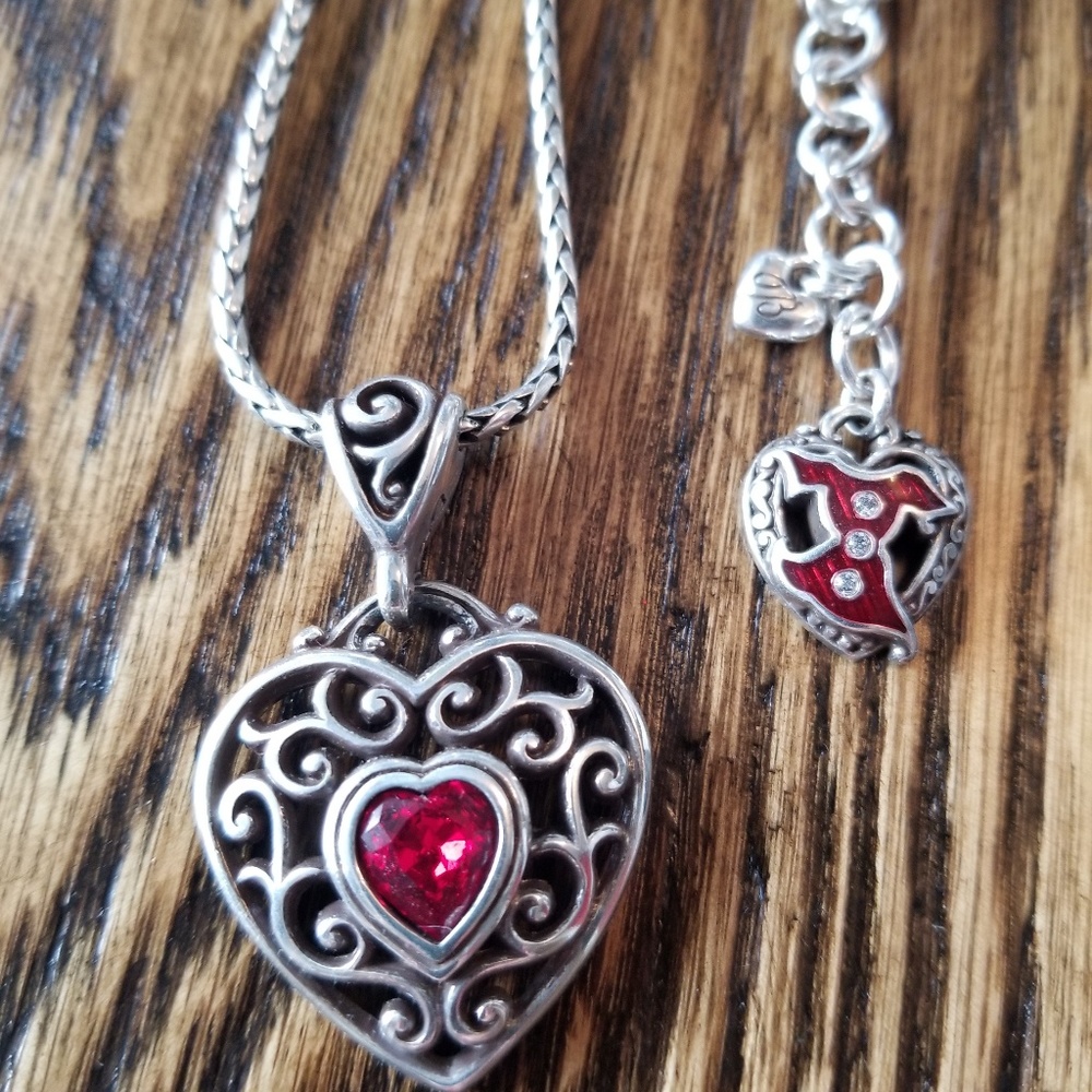 Brighton "Go Red Dress" necklace